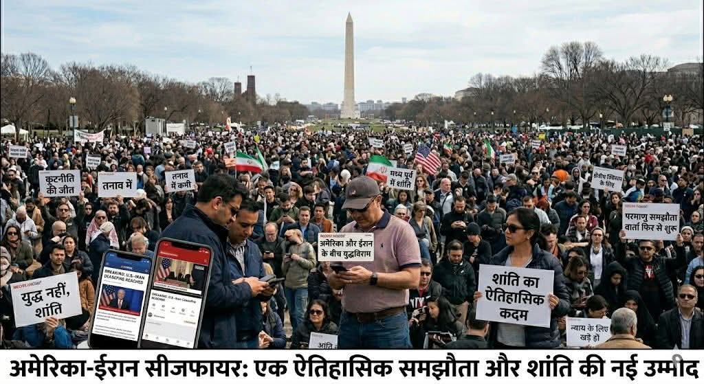 अमेरिका-ईरान के बीच सीजफायर, तेहरान ने समझौते को बताया ‘बड़ी जीत’