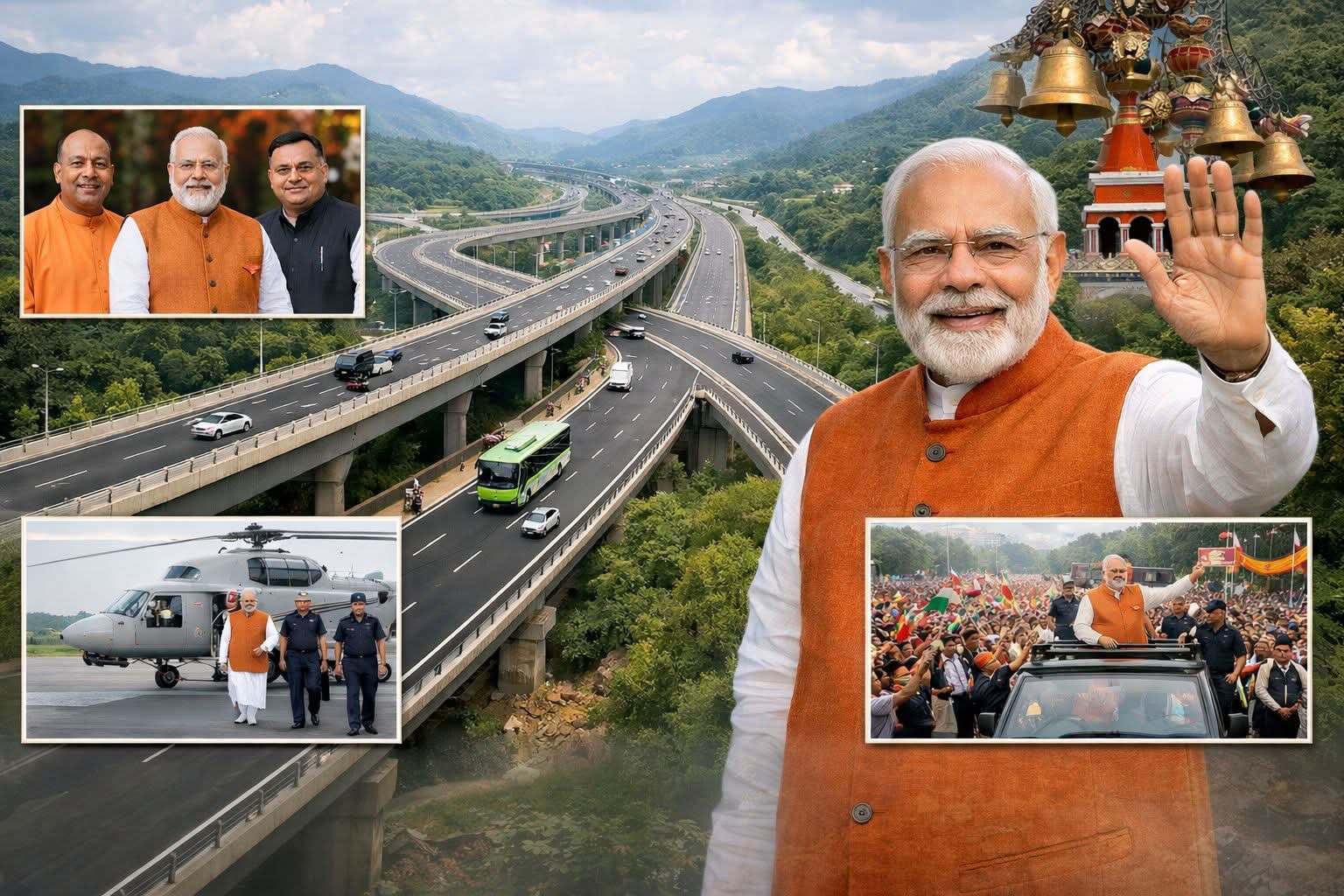 दिल्ली–देहरादून एक्सप्रेसवे का उद्घाटन 14 अप्रैल को, यात्रा होगी और आसान