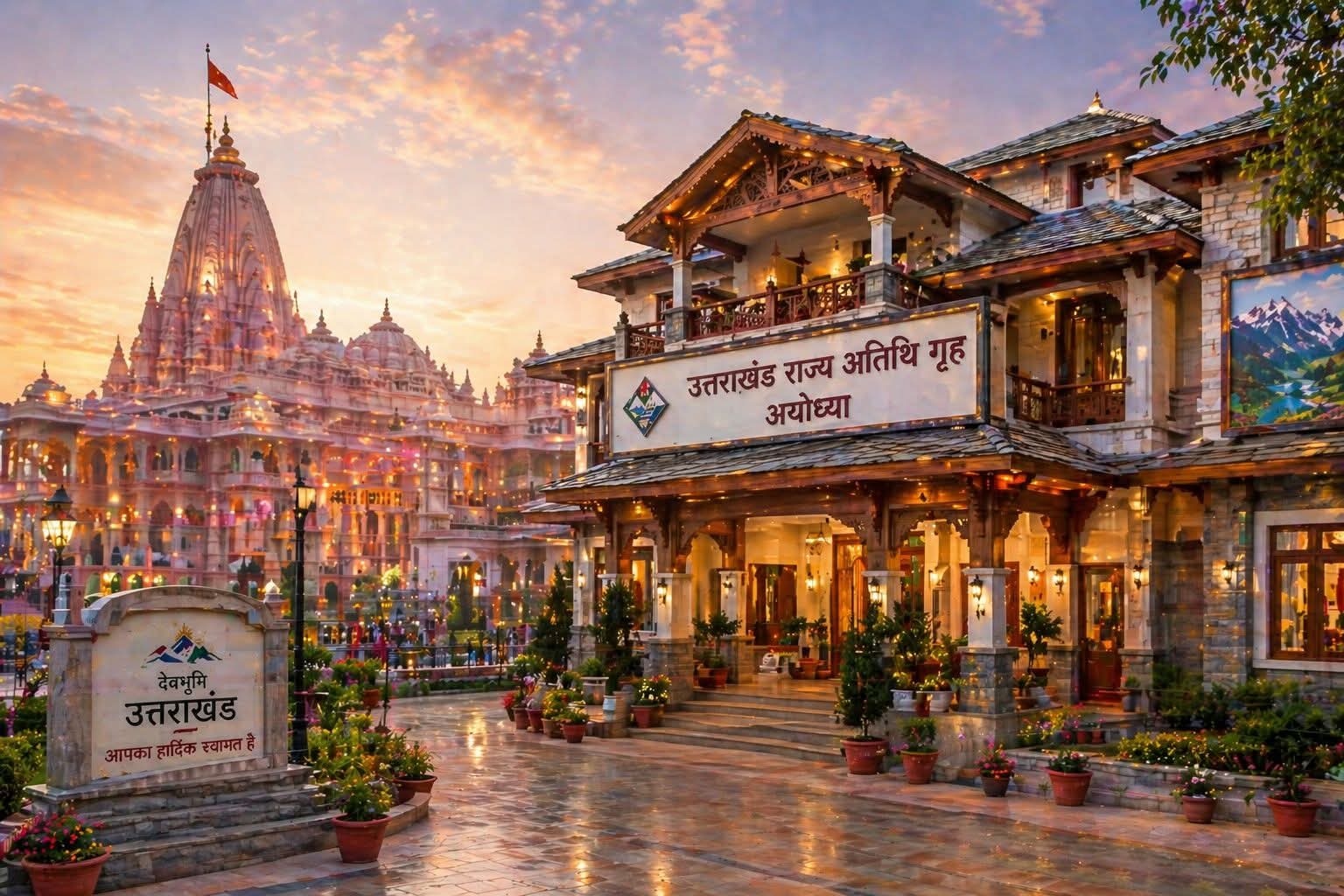 अयोध्या में बनेगा उत्तराखंड का भव्य राज्य अतिथि गृह, श्रद्धालुओं को मिलेगी बड़ी राहत