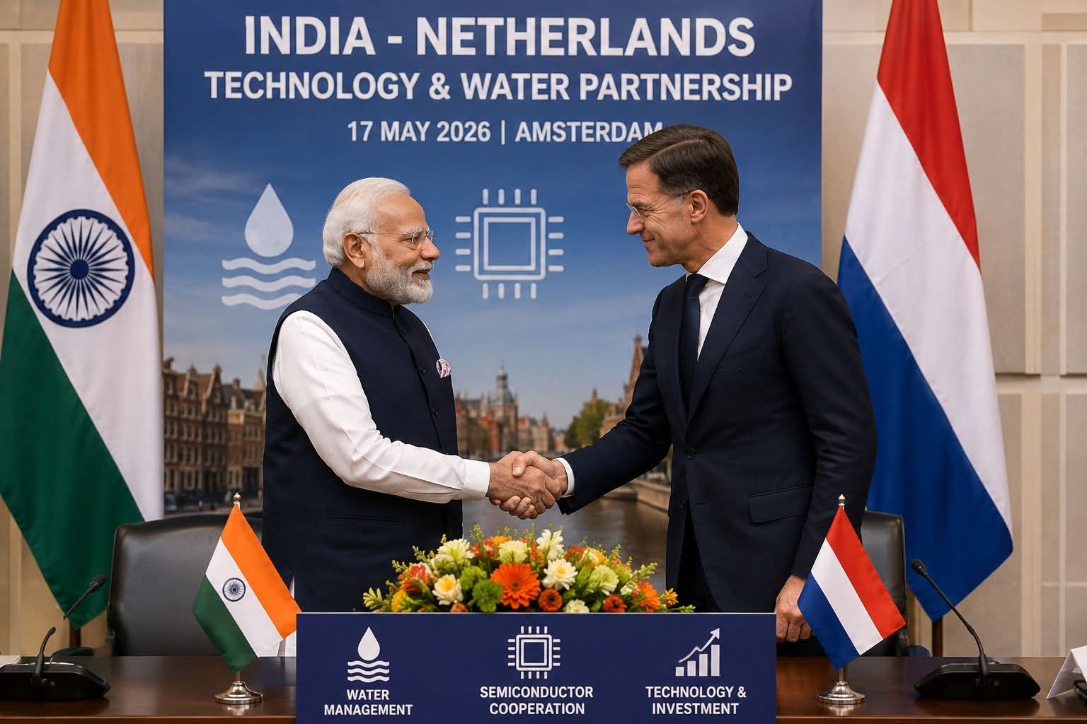 भारत-नीदरलैंड्स रिश्तों को नई मजबूती, पीएम मोदी ने की अहम बैठक
